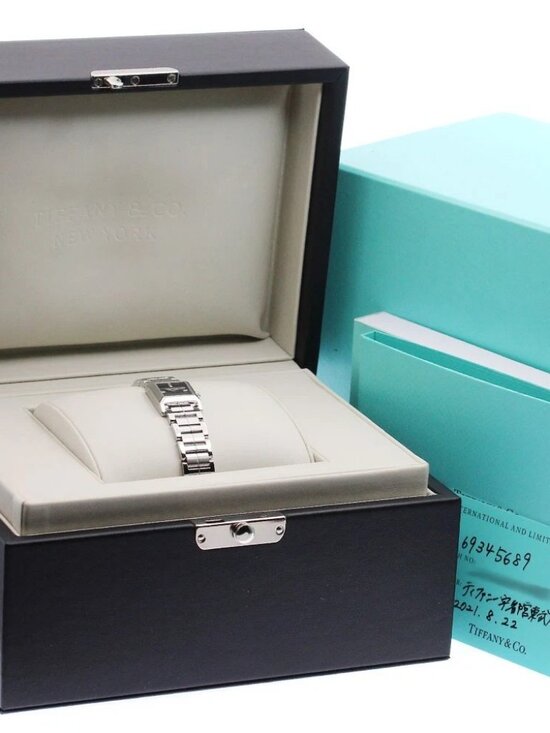 TIFFANY&Co. 1837 Makers 69345689 Square 4P Diamond Quartz Ladies Watch_951034 main image 5